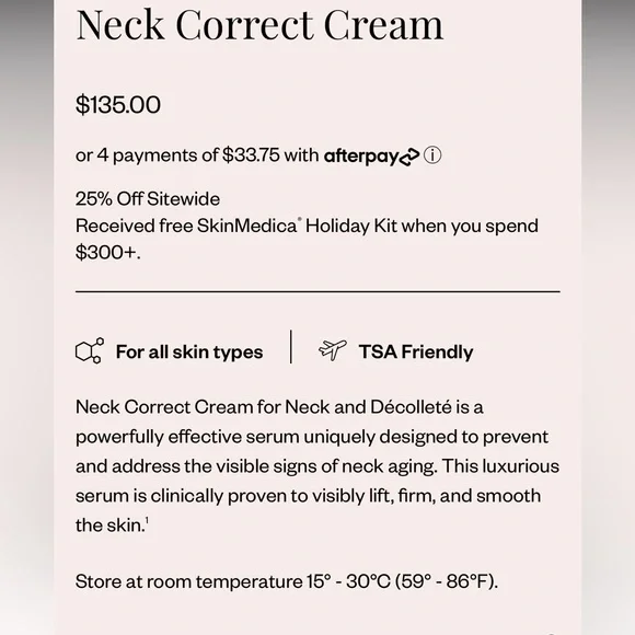 Skinmedica Neck Correct cream NIB - Picture 2 of 5